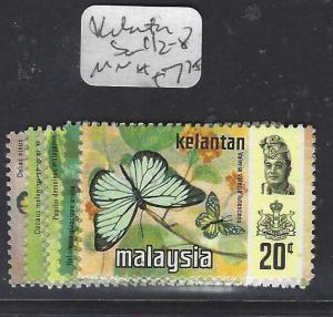 MALAYA KELANTAN   (P1409B)   BUTTERFLY  SG 112-8   MNH