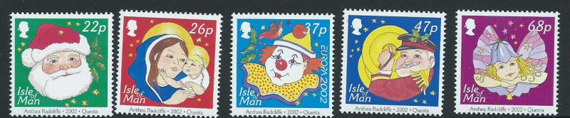 Isle of Man MUH SG 1041 - 1045