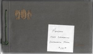 1925 UPU Hungarian Delegation Presentation Folder, MH (56109)