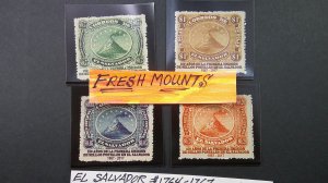 El Salvador 2017 Scott# 1764-1767 complete MNH VF-XF set of 4