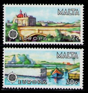 1977 Malta 554-555 Europa Cept