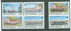 Montserrat #717-720/B1/B2  Single (Complete Set)