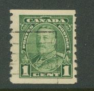 Canada SG 289 FU imperf top and bottom