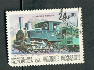 Guinea Bissau 623 Trains used  single