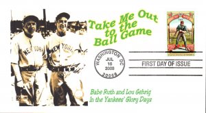 #4341 Take Me Out to the Ballgame Sand Key FDC