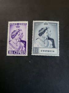 Stamps Cyprus Scott 158-9 hinged