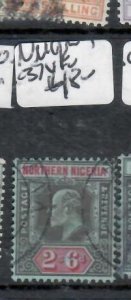 NORTHERN NIGERIA  KE  2/6     SG 37   VFU         P0629H