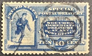 US #E2 Used F/VF w/FAULTS Special Delivery 1888 SCV~$45 [$088]