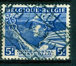 Belgium; 1945: Sc. # Q295: O/Used Single Stamp