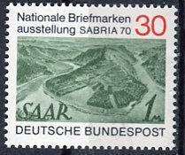 Germany; 1970: Sc. # 1017:  MNH Cpl. Set