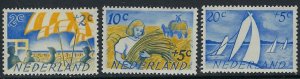 Netherlands B194;B197lB198 MH 1949 part set (ak2373)