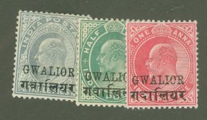 Gwalior #35-37 Unused Single