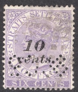 STRAITS SETTLEMENTS SCOTT 33