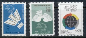 Turkey 1974 UPU centenary Muh