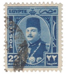 EGYPT. SCOTT # 251. YEAR 1945. USED. # 6