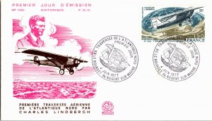 France, Worldwide First Day Cover, Aviation