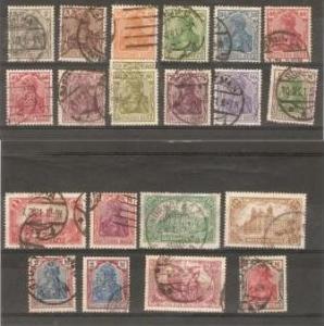 Germany - 1920 Germania, Post Office, emblem used  #118up