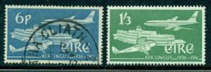 Ireland #177-178 Mixed M&U  Scott $9.50  Aer Lingus