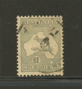 Australia # 128, Used, VF, sound. CV $ 375.00