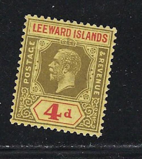 Leeward Is 52 Hinged 1922 issue