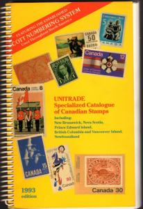 Unitrade Specialized Catalogue Canadian Stamps see scans for contents