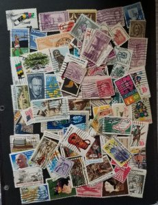 US 100 Different Used Stamp Lot Collection T6034