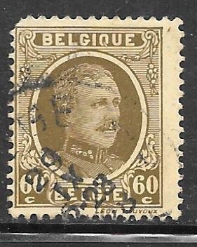 Belgium 158: 60c Albert I, used, VF