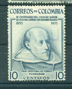 Colombia sc# 630 used cat value $.25