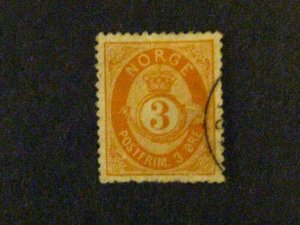 Norway #23 used small tear at top c203 540