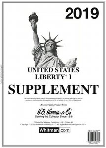 H E Harris Liberty 1 2019 Stamp Album Supplement ( HE HARRIS LIBERTY I 2019 )