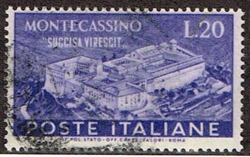 Italy # 579 Used