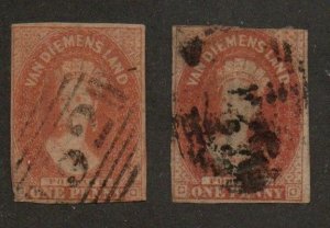 Tasmania 11, 11d Used