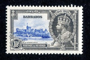 1935 Barbados  Sc # 187 mnh** cv. $6.75 ( 452 JUB )