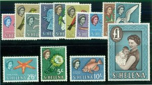 ST HELENA #159-72, Complete set, og, NH, VF, Scott $73.10