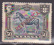 Nyassa 56 1911 Overprint MH