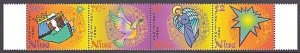 NIUE 2001 Christmas set MNH...............................................27567