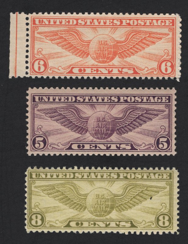 United States MINT Scott Number C16  C17  C19 MNH  F-VF  #B1    - BARNEYS