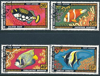 Wallis & Futuna; 1978; Scott # C74/C77; Used Cpl. Set