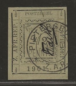 TRANSVAAL SC# 177b   FVF/CTO