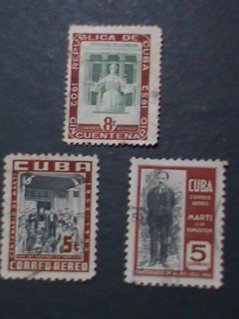 ​CUBA VERY OLD CUBA STAMPS USED-VF WE SHIP TO WORLD WIDE.WE COMBINED SHIPPING