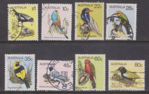 AUSTRALIA - 1980 BIRDS - 8V - USED