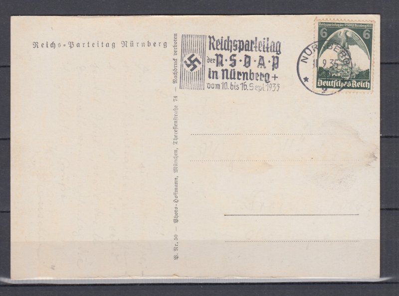 Third Reich Propaganda Postcard 1935