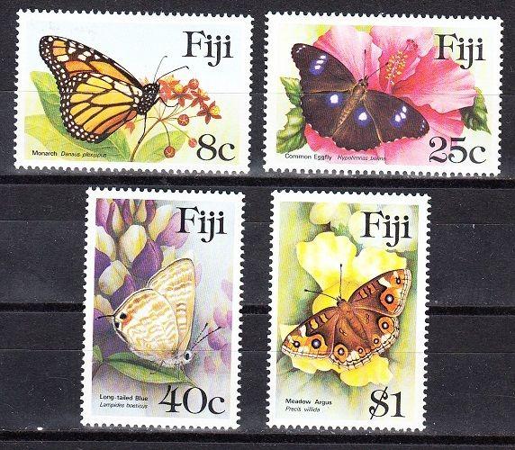 Fiji Scott 523-526 Mint NH (Catalog Value $18.00)