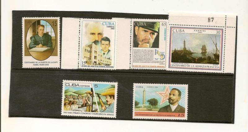 CUBA STAMPS, MNH CUBA UNUSED STAMPS  A.CUARTEL MONCADA # HC5