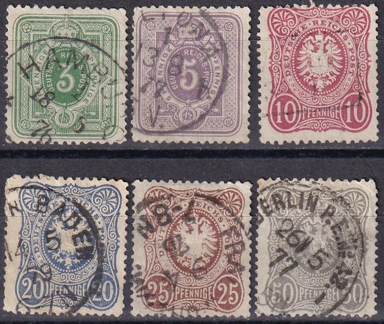 Germany #29-34  F-VF  Used CV $41.40 (A18661)