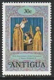 1978 Antigua - Sc 509 - MH VF - 1 single - Coronation