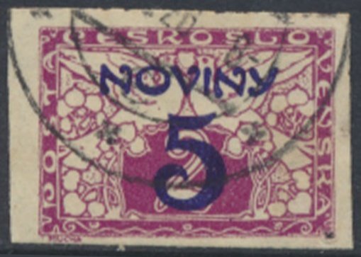 Czechoslovakia opt Noviny Newspaper  1926  Used  see details  / scans 