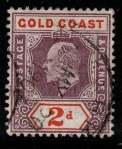 GOLD COAST SG40 1902 2d DULL PURPLE & ORANGE-RED USED