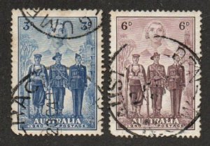 Australia 186-187 Usedf