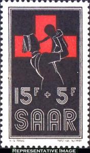 Saar Scott B104 Mint never hinged.